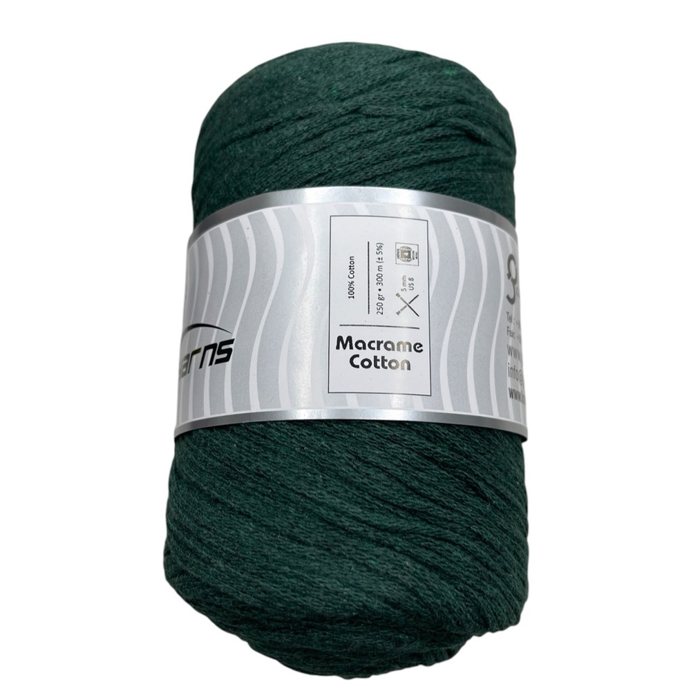 Ice yarns Dark Green Cotton Yarn - Picture 2 of 3